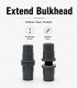 N30 DIN Extend Bulkhead Grey UPVC (T1)
