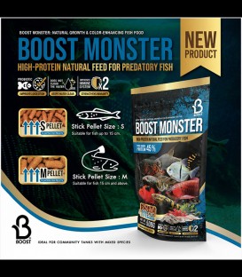 Boost Monster Fish Pellet Food - small and medium