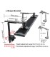 Zetlight M5 L-Shape Bracket - Light Mounting Accessories