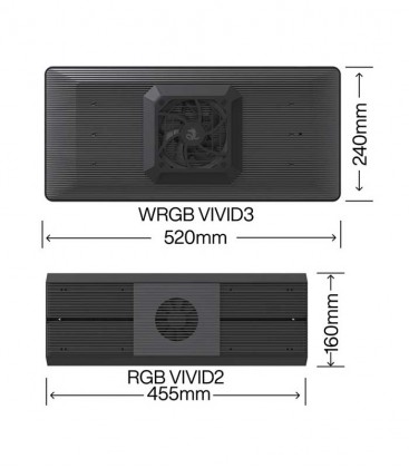 Chihiros WRGB Vivid 3 LED - Lighting for Planted Aquarium Tank