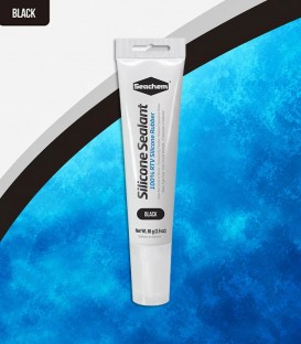 Seachem Silicone Sealant / Adhesive 85g - Black (SC-3129)