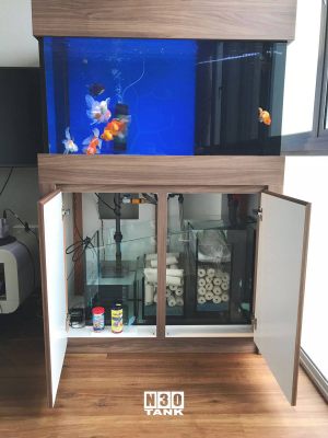 3FT-005: N30 Goldfish Tank Cabinet Sump Set, 3ft x 2ft x 2ft