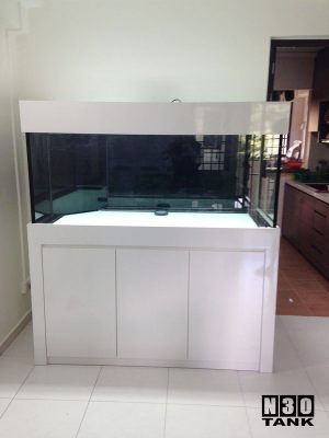 5ft-008 N30 Tank - 5ft Arowana Comm Tank Set With Cabinet Tank Set