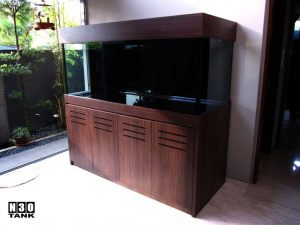 6ft-12 - Classic custom made aquarium cabinet by N30 Singapore