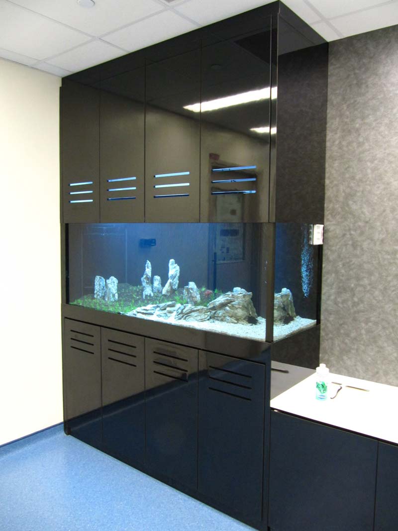 Full Height Tanks - Tall Aquarium with floor-to-ceiling Cabinets - N30 Tank