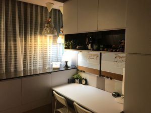Cosy hall interior design & carpentry