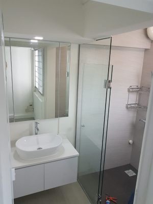 Bathroom interior design & carpentry