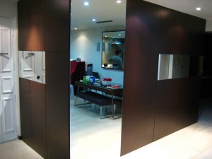 Vault wall partition