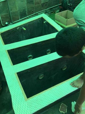 Pond sump repair