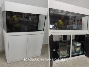 RMT-001: TC AQUARIO 400 FW 2.0 120X60X60CM WITH SUMP TANK. Full Media set up for 3ft sump filtration with washing service.