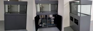 RMT-019: TC Aquario 400 - Aquarium tank with cabinet and sump.