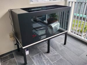 Terrarium-007: Turtle Tank with Heavy Duty Mild Steel Stand customised by N30 Tank